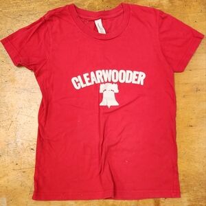 Philadelphia Phillies Clearwooder Red Youth T-shirt